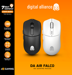 Mouse Gaming Digital Alliance Air Falco Ergonomic Wireless Bluetooth